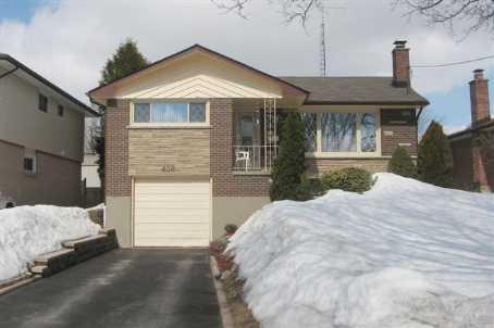 450 Bernhard Cres, House detached with 3 bedrooms, 1 bathrooms and 3 parking in Oshawa ON | Image 1