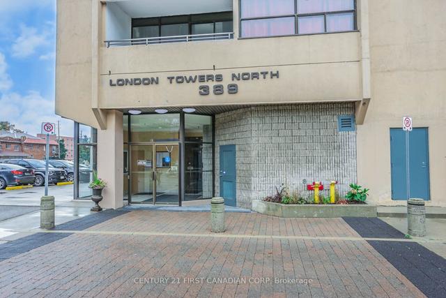 605 - 389 Dundas St, Condo with 1 bedrooms, 1 bathrooms and 1 parking in London ON | Image 12