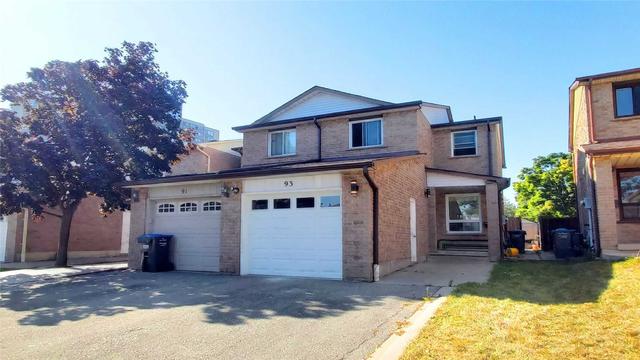 93 Chalfield Lane, House semidetached with 3 bedrooms, 3 bathrooms and 3 parking in Mississauga ON | Image 1