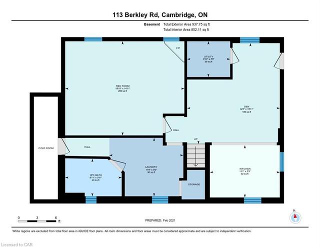 113 Berkley Road, House detached with 3 bedrooms, 2 bathrooms and 2 parking in Cambridge ON | Image 46