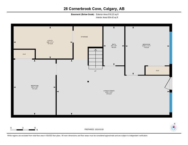 28 Cornerbrook Cove, House detached with 5 bedrooms, 4 bathrooms and 4 parking in Calgary AB | Image 42