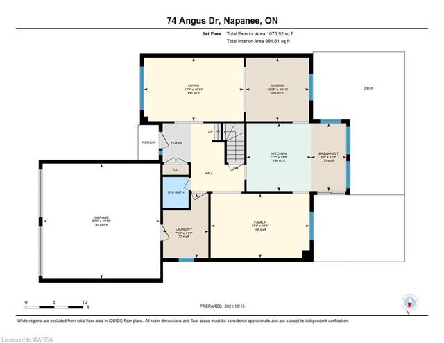 74 Angus Drive, House detached with 4 bedrooms, 2 bathrooms and 6 parking in Greater Napanee ON | Image 49