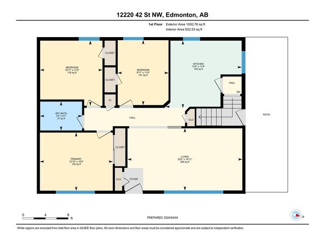 12220 42 St Nw, House detached with 5 bedrooms, 2 bathrooms and 6 parking in Edmonton AB | Image 51