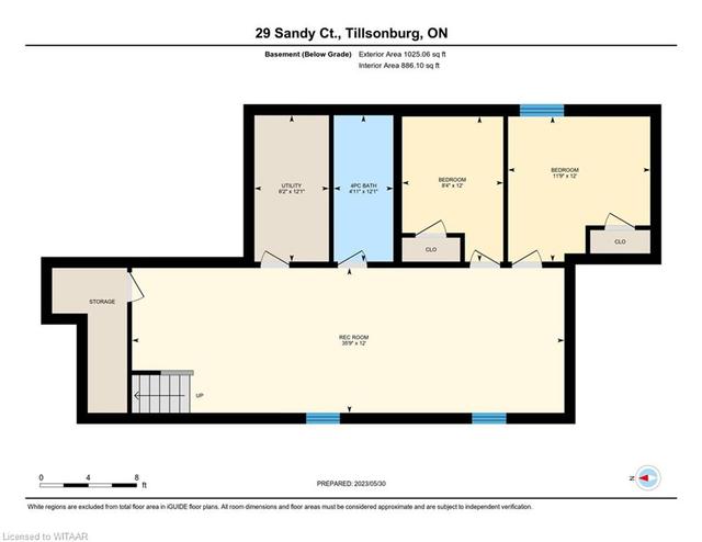 29 Sandy Court, House detached with 2 bedrooms, 2 bathrooms and null parking in Tillsonburg ON | Image 33