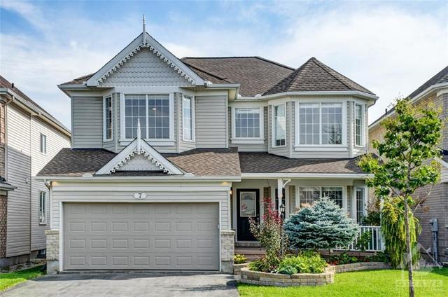 7 Bracewood Way, House detached with 5 bedrooms, 4 bathrooms and 6 parking in Ottawa ON | Image 1