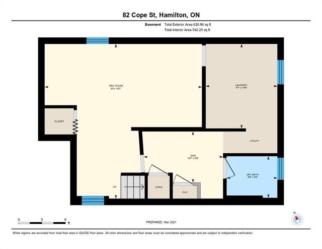 82 Cope St, House detached with 3 bedrooms, 2 bathrooms and 3 parking in Hamilton ON | Image 35