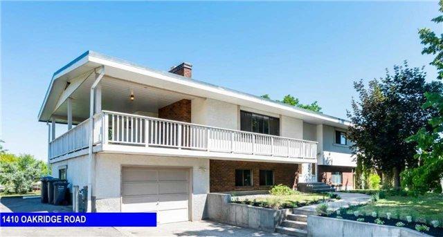 1410 Oakridge Rd, House detached with 4 bedrooms, 3 bathrooms and 5 parking in Kelowna BC | Image 1