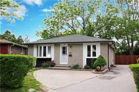 20 Dunsfold Dr, House detached with 3 bedrooms, 2 bathrooms and 3 parking in Toronto ON | Image 1