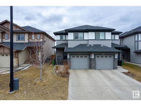 4518 Alwood Wy Sw, House semidetached with 3 bedrooms, 2 bathrooms and 2 parking in Edmonton AB | Card Image