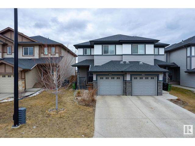 4518 Alwood Wy Sw, House semidetached with 3 bedrooms, 2 bathrooms and 2 parking in Edmonton AB | Image 1