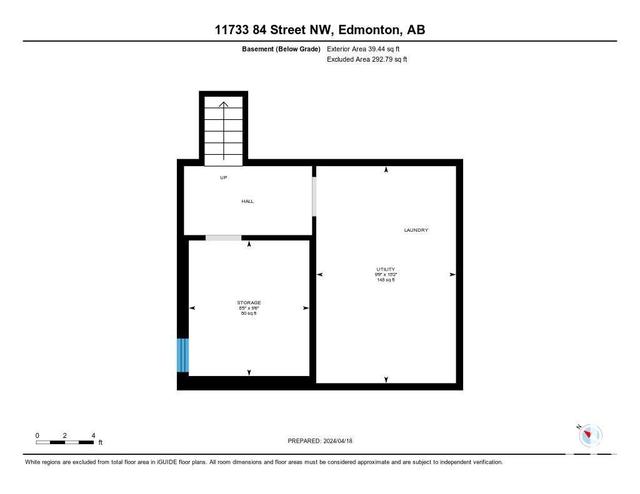 11733 84 St Nw, House detached with 2 bedrooms, 1 bathrooms and null parking in Edmonton AB | Image 46