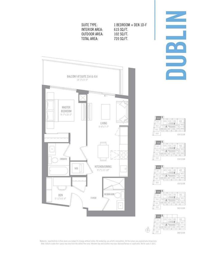 313 - 2221 Yonge St, Condo with 1 bedrooms, 2 bathrooms and 0 parking in Toronto ON | Image 14
