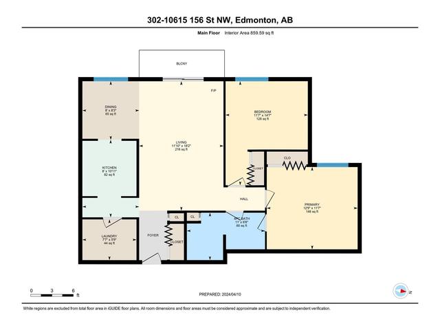 302 - 10615 156 St Nw, Condo with 2 bedrooms, 1 bathrooms and 1 parking in Edmonton AB | Image 33