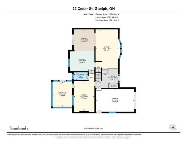 22 Cedar St, House detached with 3 bedrooms, 2 bathrooms and 5 parking in Guelph ON | Image 32