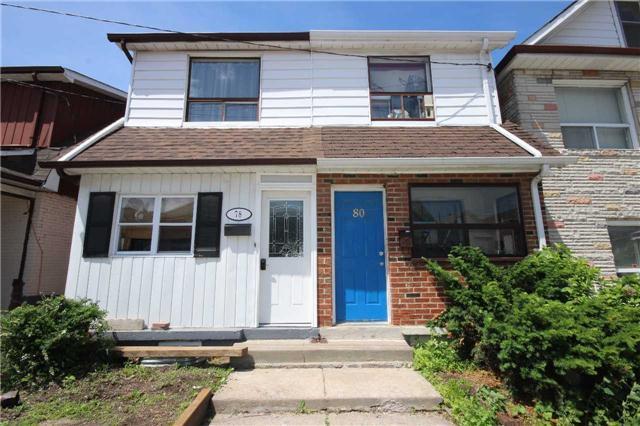 80 Ford St, House semidetached with 2 bedrooms, 2 bathrooms and null parking in Toronto ON | Image 1