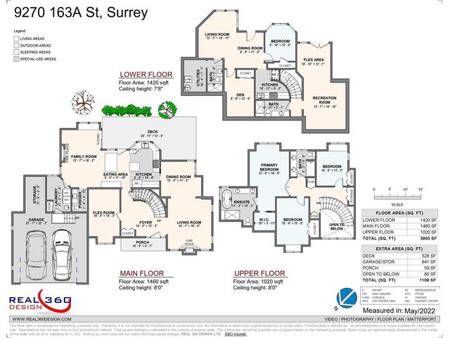 9270 163a Street, House detached with 5 bedrooms, 5 bathrooms and 10 parking in Surrey BC | Image 40