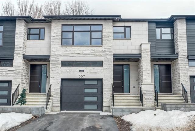 557 Mutual Street, Townhouse with 3 bedrooms, 4 bathrooms and 2 parking in Ottawa ON | Image 1