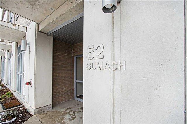 th103 - 52 Sumach St, Condo with 1 bedrooms, 1 bathrooms and null parking in Toronto ON | Image 2