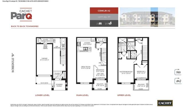 585 Colborne St E, House attached with 2 bedrooms, 3 bathrooms and 2 parking in Brantford ON | Card Image