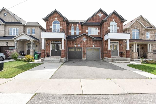 22 Long Branch Tr, House semidetached with 4 bedrooms, 4 bathrooms and 4 parking in Brampton ON | Image 1