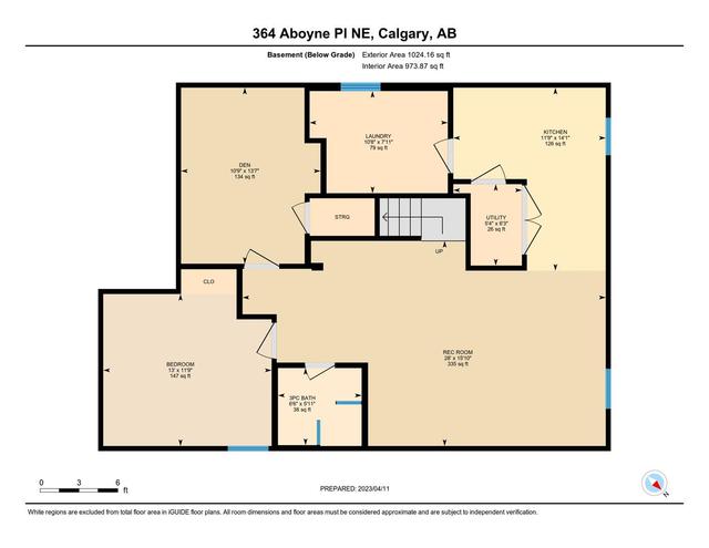 364 Aboyne Place Ne, House detached with 4 bedrooms, 2 bathrooms and null parking in Calgary AB | Image 32