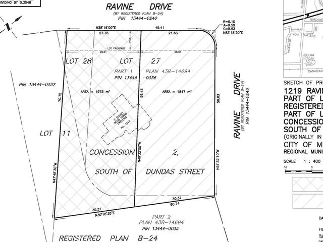 lot 2 - 1219 Ravine Dr, Home with 0 bedrooms, 0 bathrooms and null parking in Mississauga ON | Image 4