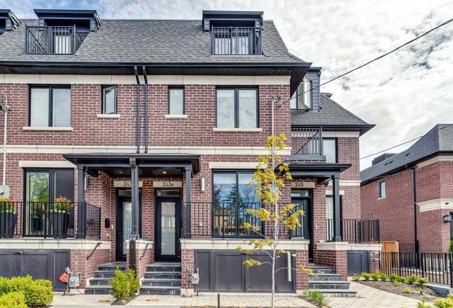 b - 243 Lytton Blvd, House attached with 3 bedrooms, 3 bathrooms and 2 parking in Toronto ON | Image 1
