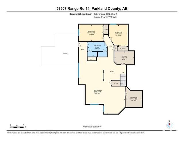 53507 Rr 14, House detached with 4 bedrooms, 3 bathrooms and 20 parking in Parkland County AB | Image 60