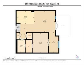 2403 - 402 Kincora Glen Road Nw, Condo with 1 bedrooms, 1 bathrooms and 1 parking in Calgary AB | Image 20