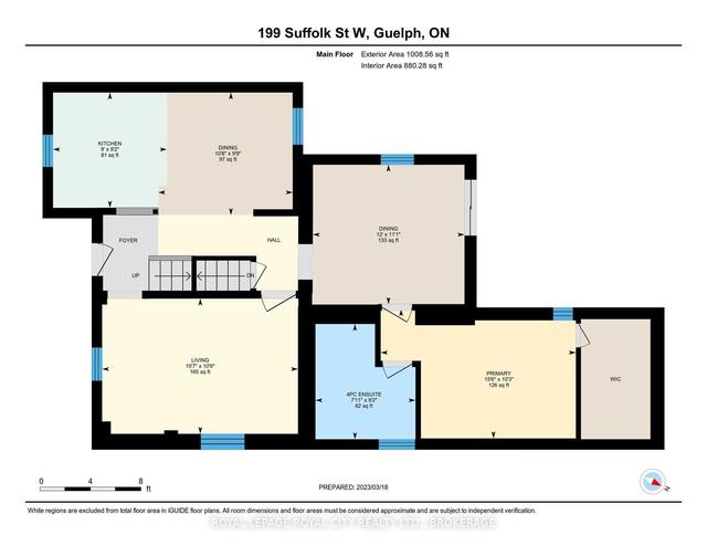 199 Suffolk St W, House detached with 4 bedrooms, 2 bathrooms and 2 parking in Guelph ON | Image 32