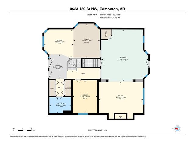 9623 150 St Nw, House detached with 3 bedrooms, 3 bathrooms and 4 parking in Edmonton AB | Image 2