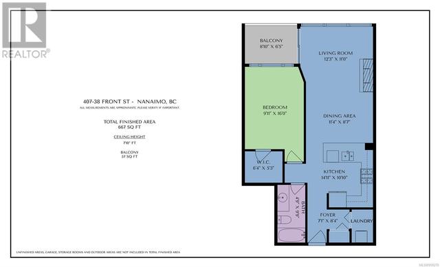 407 - 38 Front St, Condo with 1 bedrooms, 1 bathrooms and 1 parking in Nanaimo BC | Image 34