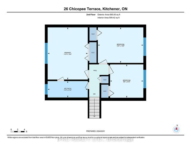 26 Chicopee Terr, House detached with 4 bedrooms, 3 bathrooms and 3 parking in Kitchener ON | Image 28