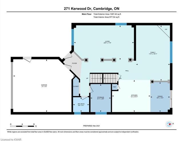 271 Kerwood Drive, House detached with 4 bedrooms, 3 bathrooms and 3 parking in Cambridge ON | Image 35