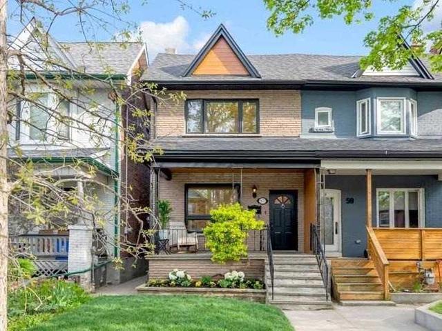 57 Vernon St, House semidetached with 3 bedrooms, 3 bathrooms and 2 parking in Toronto ON | Image 1