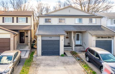 358 Macintosh Dr, House semidetached with 3 bedrooms, 2 bathrooms and 3 parking in Hamilton ON | Card Image