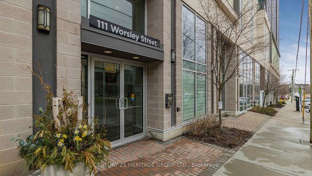 409 - 111 Worsley St, Condo with 1 bedrooms, 1 bathrooms and 1 parking in Barrie ON | Image 24