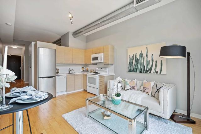 202 - 569 King St E, Condo with 1 bedrooms, 1 bathrooms and 0 parking in Toronto ON | Image 9