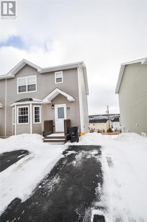 57 Faulkner Street, House semidetached with 4 bedrooms, 3 bathrooms and null parking in St. John's NL | Card Image