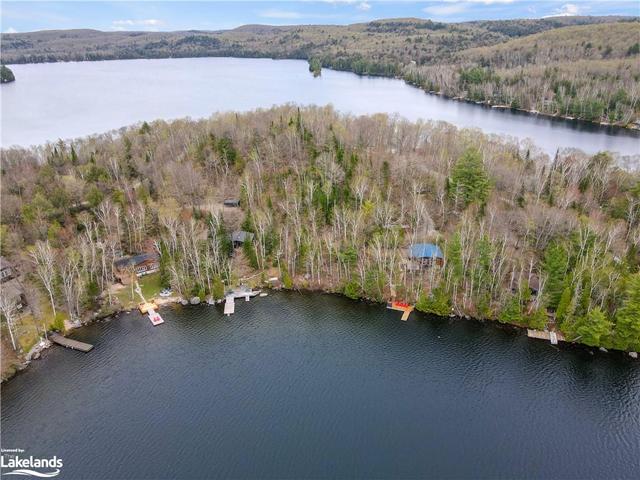 Aerial view over Loon Lake & Grass Lake | Image 3