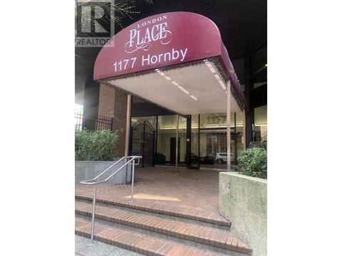611 - 1177 Hornby Street, Condo with 1 bedrooms, 1 bathrooms and 1 parking in Vancouver BC | Card Image