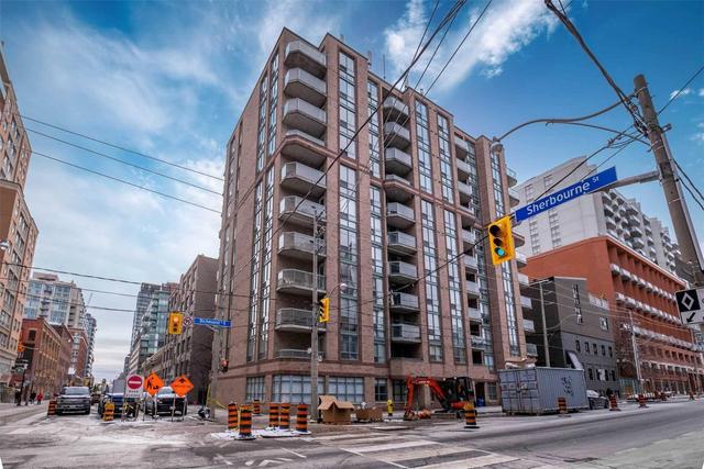 1007 - 311 Richmond St E, Condo with 1 bedrooms, 1 bathrooms and 0 parking in Toronto ON | Image 1