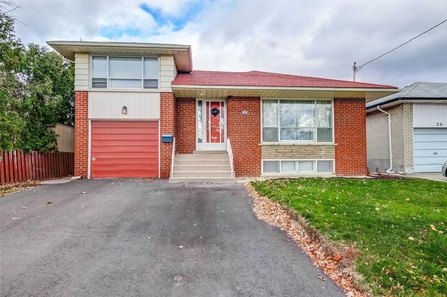 22 Decarie Circ, House detached with 4 bedrooms, 3 bathrooms and 3 parking in Toronto ON | Image 1
