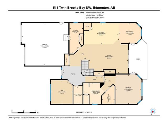 511 Twin Brooks Ba Nw, House detached with 5 bedrooms, 3 bathrooms and 5 parking in Edmonton AB | Image 48