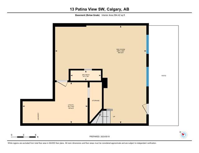 13 Patina View Sw, Home with 2 bedrooms, 2 bathrooms and 2 parking in Calgary AB | Image 14