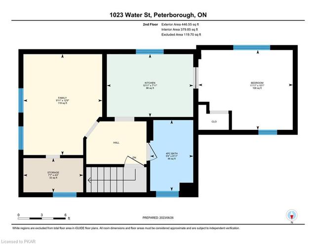 1023 Water Street, House detached with 3 bedrooms, 2 bathrooms and 5 parking in Peterborough ON | Image 17
