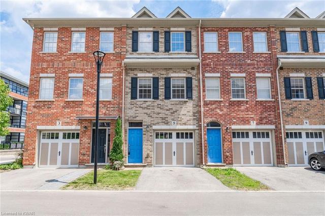 5 Hyde Park Mews, House attached with 2 bedrooms, 2 bathrooms and 3 parking in Kitchener ON | Image 1