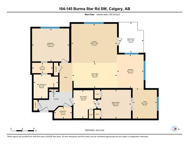 104 - 145 Burma Star Road Sw, Condo with 2 bedrooms, 2 bathrooms and 1 parking in Calgary AB | Image 30