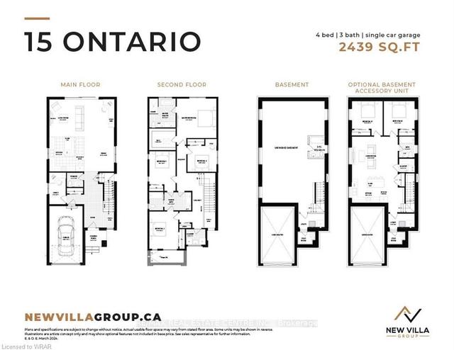 15 Ontario St, House detached with 4 bedrooms, 3 bathrooms and 2 parking in Cambridge ON | Image 2