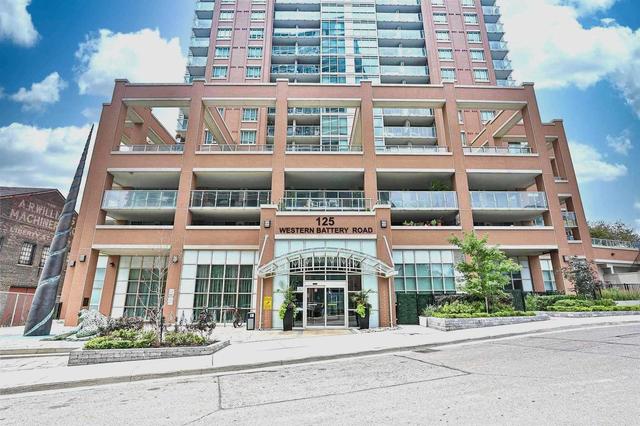 1211 - 125 Western Battery Rd, Condo with 1 bedrooms, 2 bathrooms and 1 parking in Toronto ON | Image 1